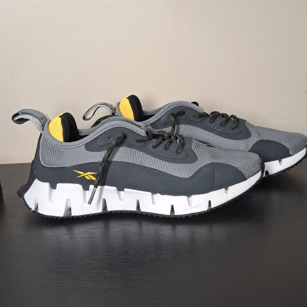 Reebok Zig Dynamica Running Shoes Big Kids 5.5 or Women's 7.5 24cm - Picture 4 of 17